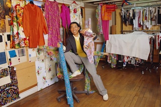 Kenzo Takada in his workshop