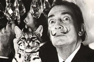 Dal&#237; and Babou at the St. Regis hotel, New York where Dal&#237; h