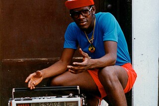 Jamel Shabazz, Radio Man, Flatbush, c 1980