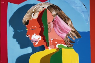 Crescent-Eyed Portrait, 2012 by Daniel Gordon 