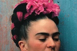 Frida Kahlo and flowers