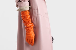 Prada Leather Long Glove