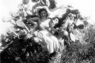 Frau Auf Baum, Kaktus 1953