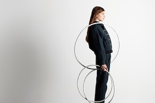 All clothes and accessories by Glenn Martens, shoes stylist&#39;