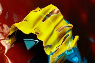 Crushed metal bracelet by C&#233;line