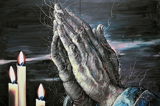 Zeng Fanzhi, Praying Hands, 2012