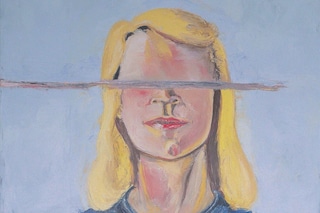 Julian Schnabel at Chateau La Coste