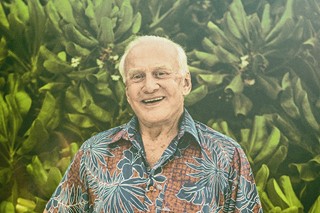 Buzz Aldrin at Soneva Fushi