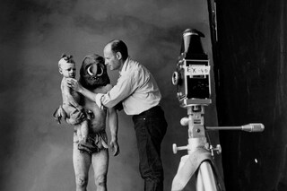 Irving Penn at work