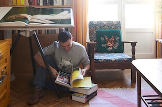 Luis Venegas in his Madrid home, 2023 Elise By Olsen