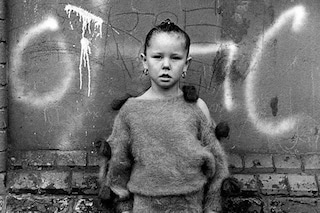 Travellers Child in London Fields, 1987