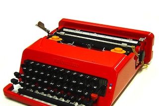 Red Olivetti Valentine typewriter
