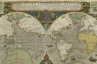 Vera Totius Expeditionis Nauticae showing route of Francis D