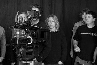 Elaine Constantine on set