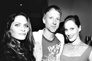 Frankie Rayder, Jefferson Hack and Liz Goldwyn at the AnOthe