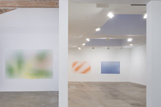 Isabelle Cornaro Installation at Hannah Hoffman Gallery