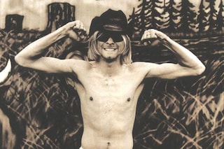 Kurt Cobain on the set of &quot;Heart-Shaped Box&quot;, 1993