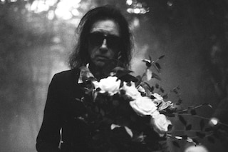 John Cooper Clarke in Abney Cemetery