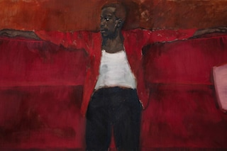 Lynette Yiadom-Boakye paintings The Ventricular 2018