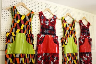 Aprons at La Grotta