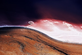 Robert Smithson’s Spiral Jetty, 1970