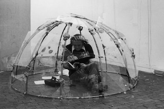 13. Mario Merz, Is space bent or straight, 1973. M