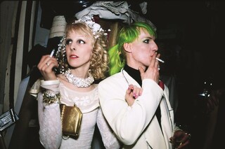 Greer Lankton and Paul Monroe by Nan Goldin 