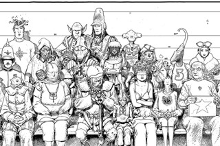 Preparatory drawing for Arzach, 1975