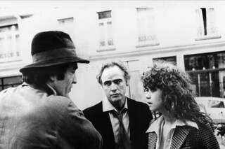 Bernardo Bertolucci directing Marlon Brando and Maria Schnei