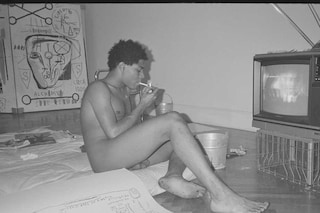 Jean-Michel Basquiat, Reclining Nude by Paige Powell