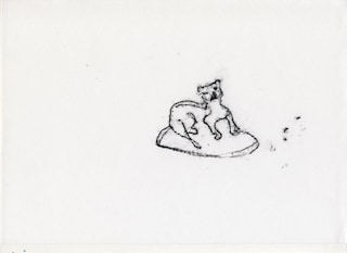 Tracey Emin&#39;s Small Lion, 2011.