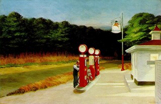 Gas, Edward Hopper, 1940