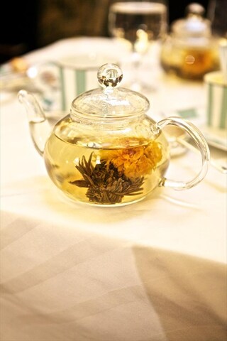 Flower Tea at Claridges