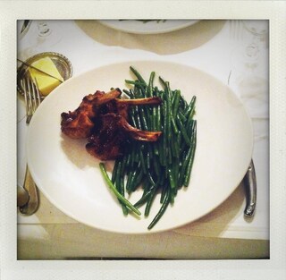 Lamb and Haricots