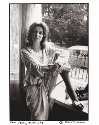 Edna O&#39;Brien, London, 1971