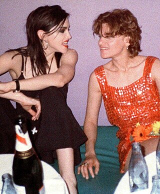 Madonna and Sandra Bernhard