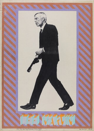 Ian Dury, Lee Marvin, 1968