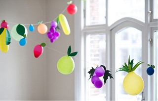 Fruit Balloons by Oh Happy Day