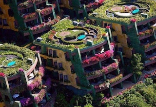 Urban gardens in Barcelona