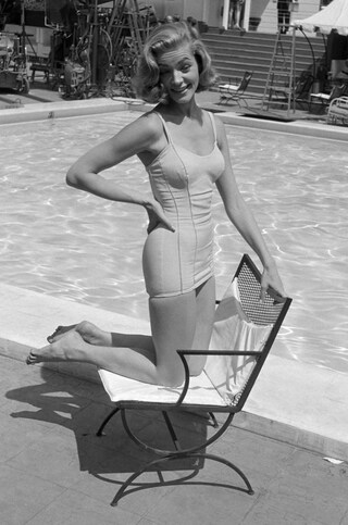 Lauren Bacall, 1956