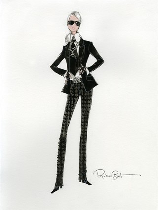 Barbie Lagerfeld sketch