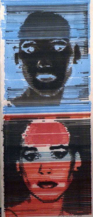 Electric Painting, ink on paper, 1979