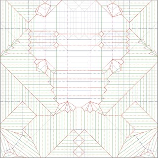 Yellow Jacket Origami Pattern