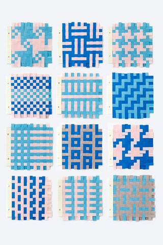 Woven paper by Karen Barb&#233;