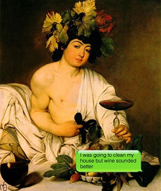 Caravaggio, Bacchus, 1595