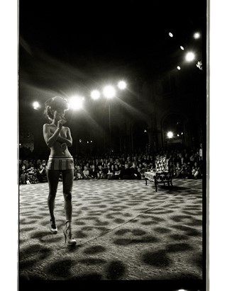 Kate Moss, Runway Bromide Print