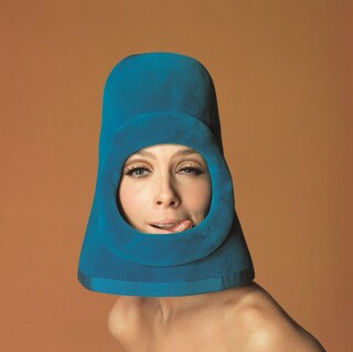 Olga in Pierre Cardin, Rome, 1972