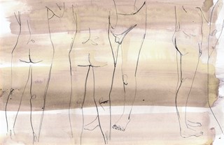 nude in the gallery
