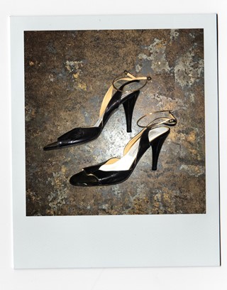 Sling back bracelet stilettos, 2000