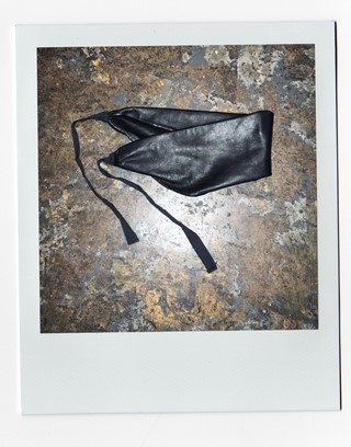 Leather choker, 1992